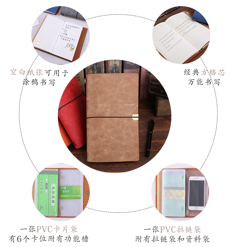 48K皮质笔记本定制