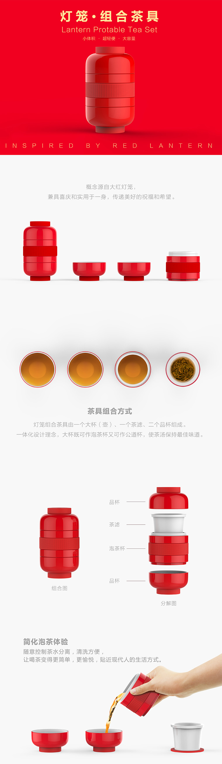 遇到——灯笼茶具